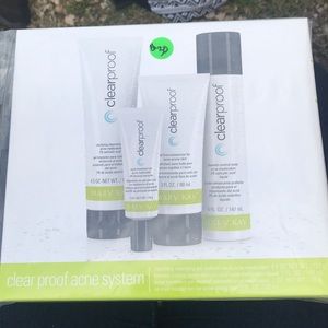 Clear proof acne system